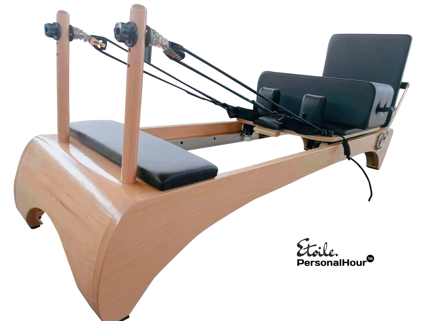 Curved Design Wood Studio Pilates Reformer - Etoile