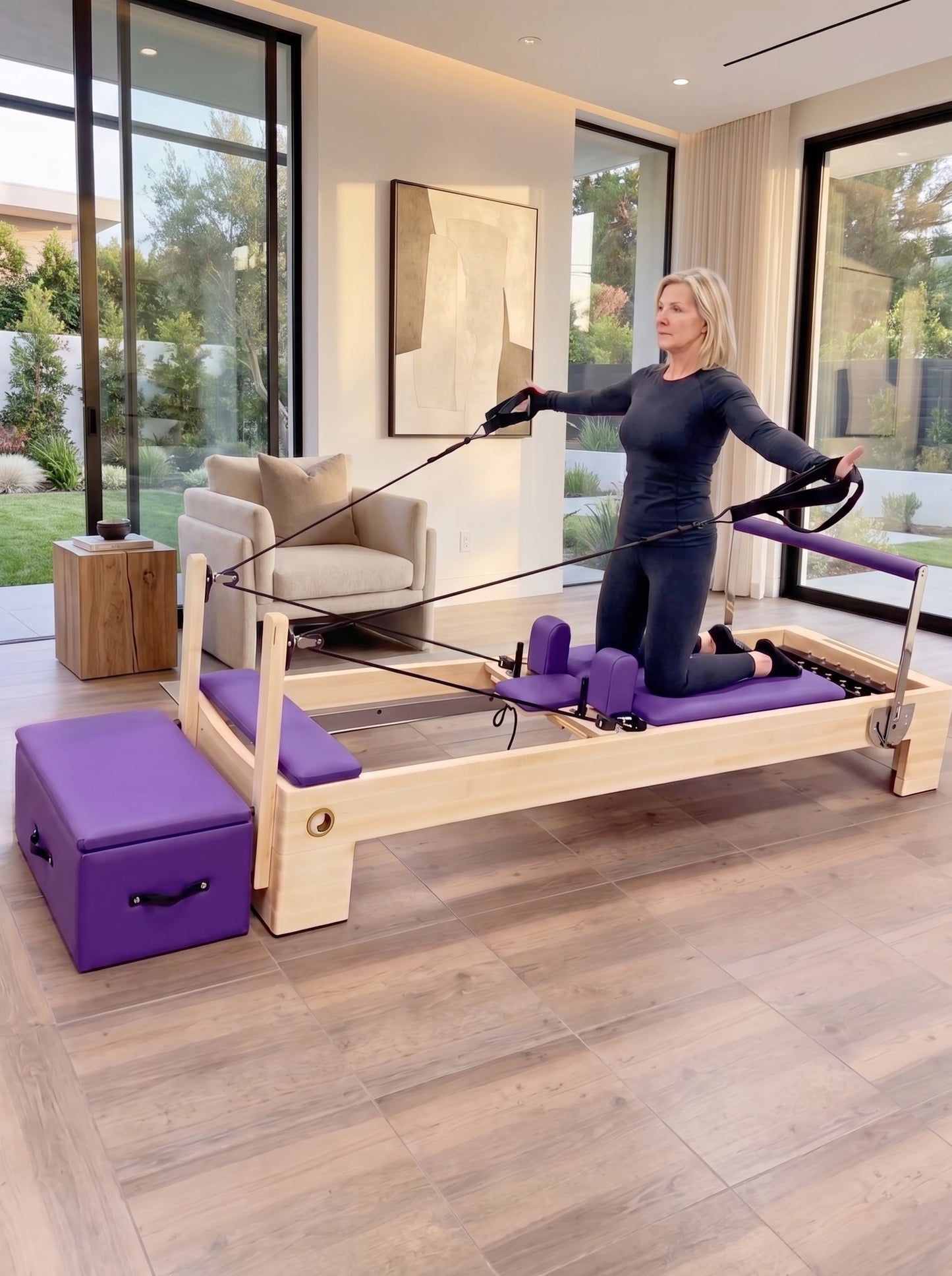 Nano Elite Plus - Large Premium Studio Pilates Reformer - RE005 RE008