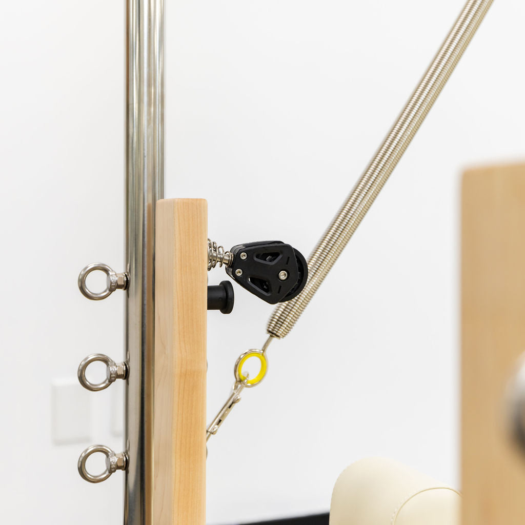 Nano Elite Half Trapeze - Adjustable Studio Pilates Reformer with Tower - RE09