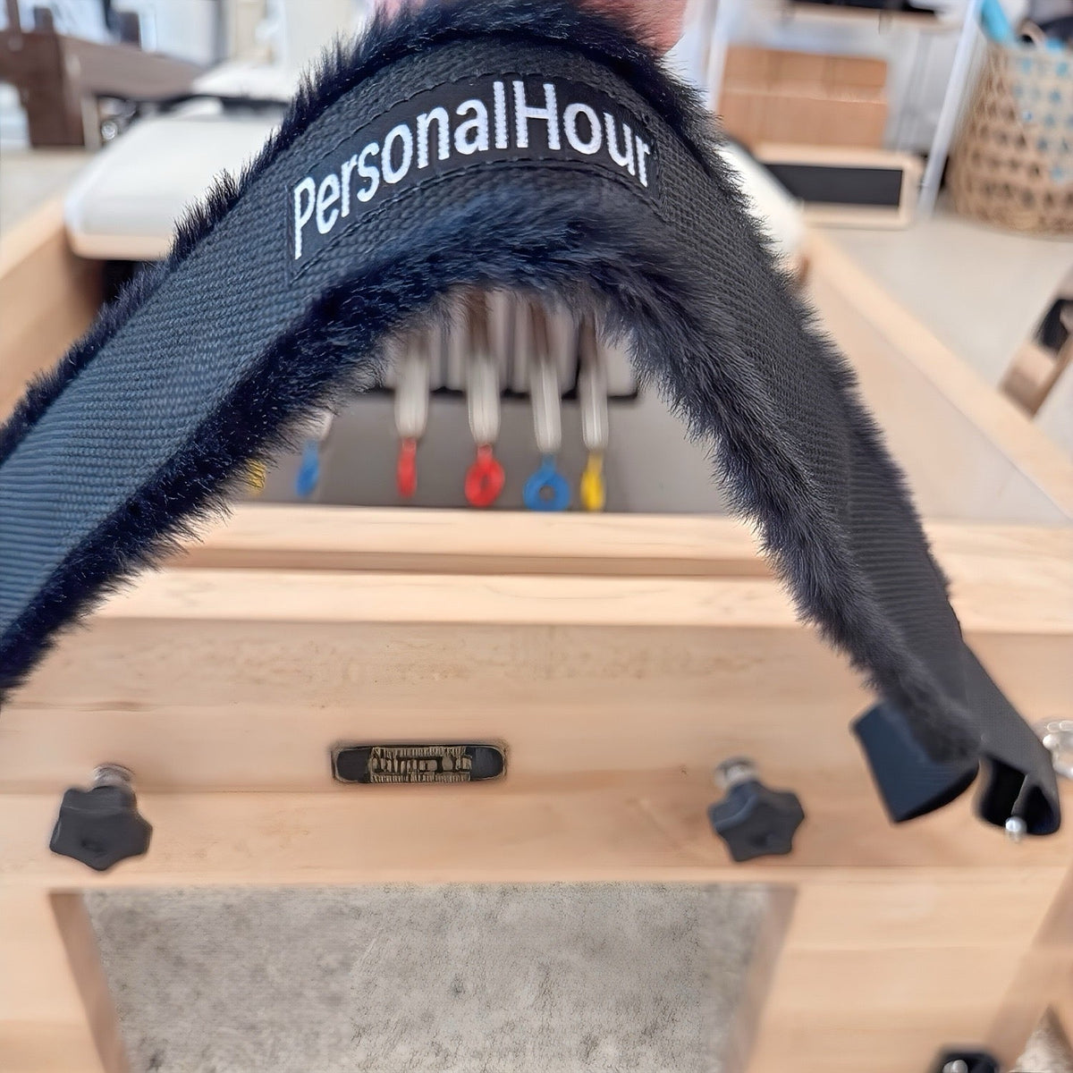 Fluffy Adjustable Foot Strap for Reformer Box – PersonalHour® Reformers - AC019