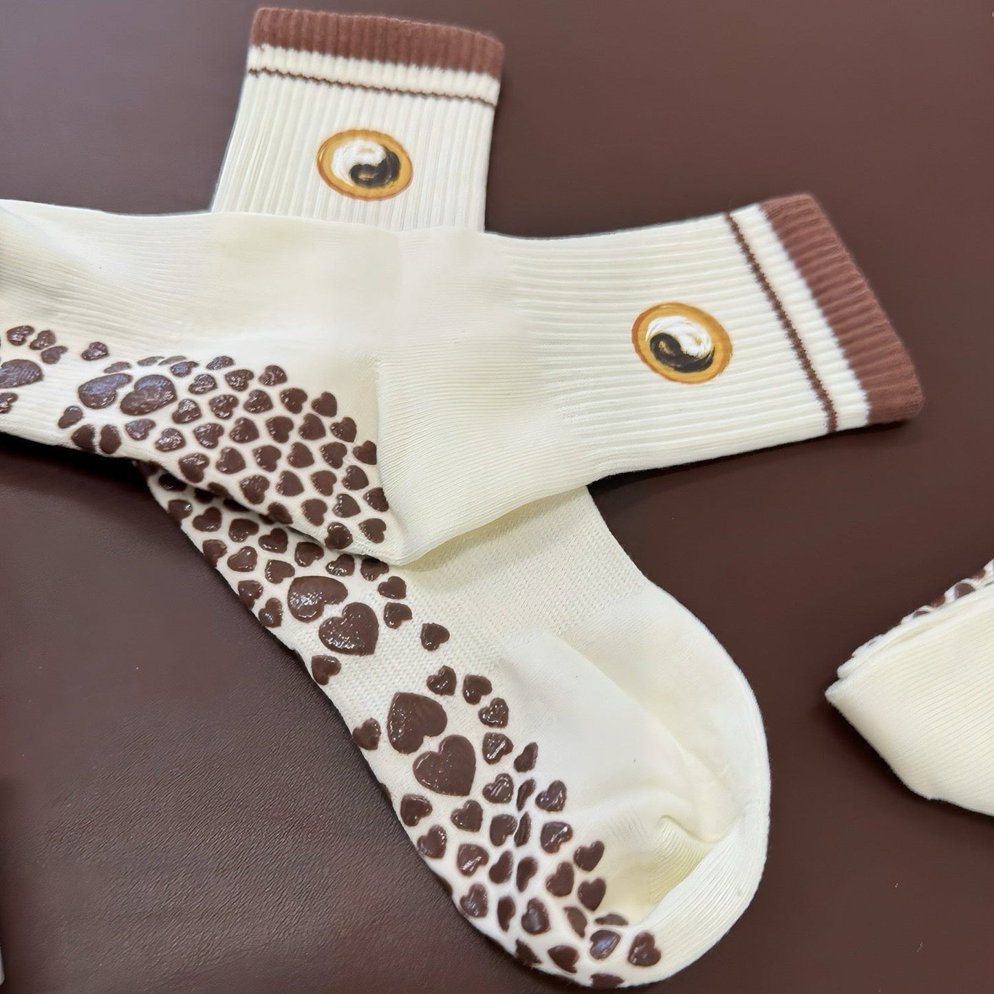 PersonalHour Pilates Socks — Heart Grip Edition AC022
