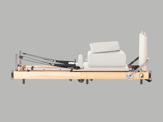Foldable Pilates Reformer Wood - The Janet 2.0