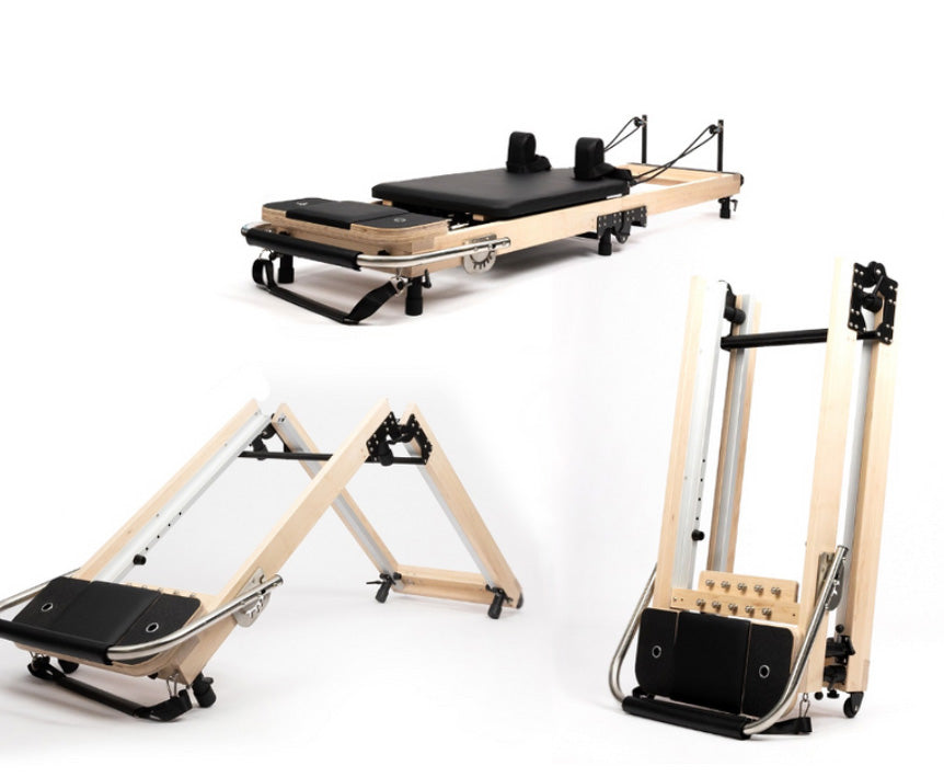 Gericon Wooden Maple Beech Foldable Folding Pilates Reformer - China  Pilates and Pilates Reformer price