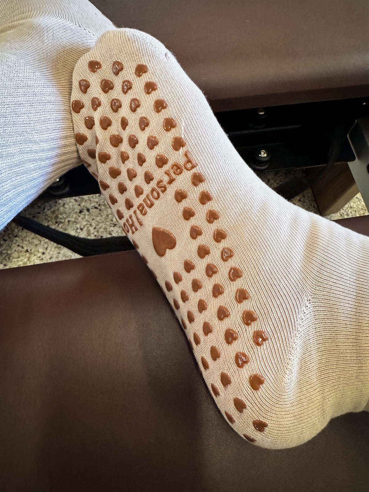 PersonalHour Pilates Socks — Heart Grip Edition AC022_02