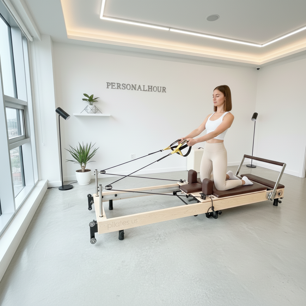 Janet Elite Plus – Premium Foldable Pilates Reformer - RE016