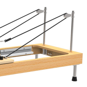 Wood Foldable Pilates Reformer Bundle - Nour