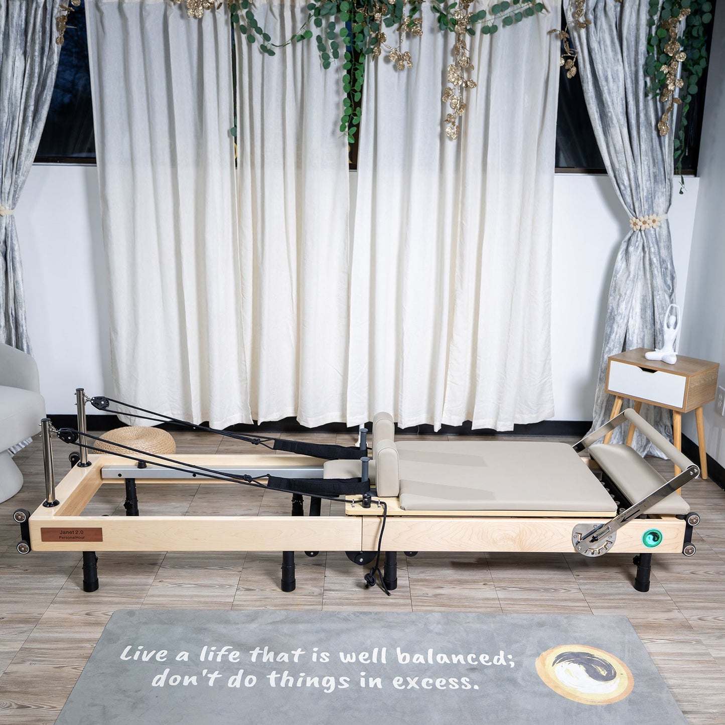 Janet Elite 2.0 – Foldable Pilates Reformer - RE015